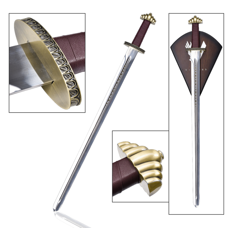 Factory Wholesale 100cm TV Vikings Valhalla Real Weapon Replica Stainless Steel Blade Freydis Sword Original