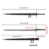 125cm The Lord of The Rings Lotr Aragorn II Stainless Steel Blade Weapon Replica Strider Ranger Real Sword with Knife