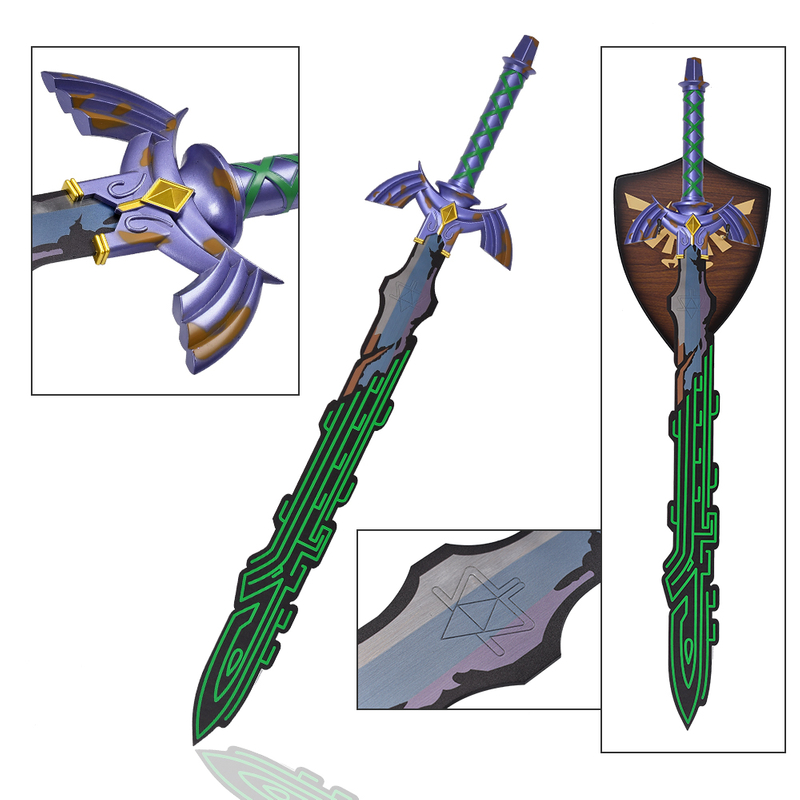 The Legend of Zelda Tears of the Kingdom Real Weapon 91cm Link Enchant the Master Sword Metal