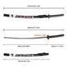 102cm Black Handmade Japanese Traditional Weapon Carbon Steel Blade Dragon Samurai Katana Real Sword Sale