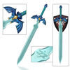 105cm High Quality Legend of Zelda Real Weapon Replica 8mm Aluminium Blade Link Master Sword for Collection