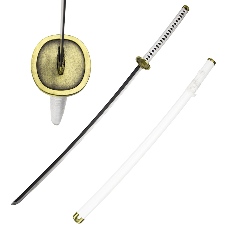130cm One Piece Roronao Zoro Wado Lchimonji Real Japanese Katana Samurai Sword 