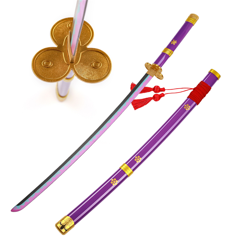 One Piece Zoro Katana Wooden Purple Enma Sword