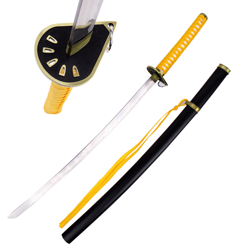 Bleach Kaname Tousen Weapon Replica Suzumushi Samurai Katana Sword