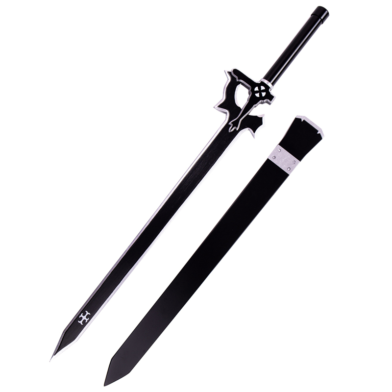 Sword Art Online Wooden Prop Kirito Elucidator Sword