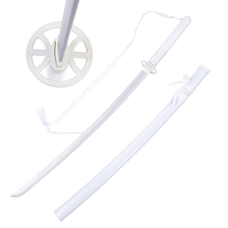 Bleach Kuchiki Rukia Wooden Sword Replica Sode No Shirayuki Samurai Katana