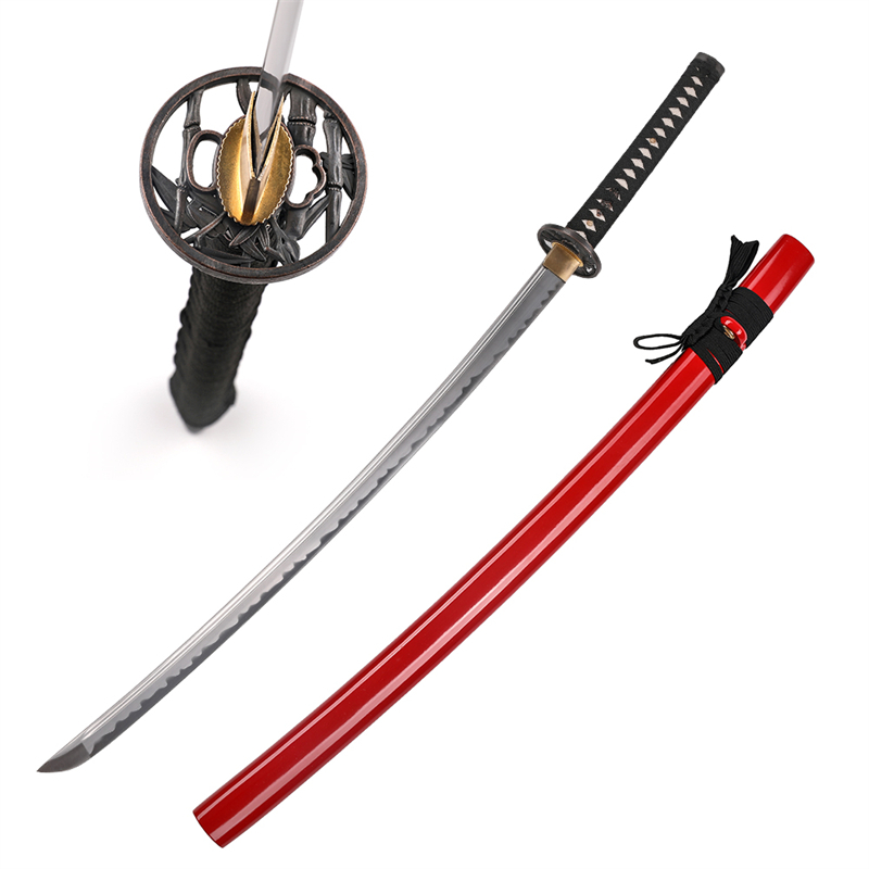 Hand Forged 1045 Carbon Steel Blade Martial Arts Battle Ready Japanese Katana Sword