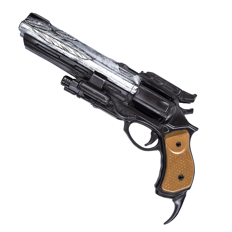 Game Destiny 2 Fiberglass Gun Weapon Replica Hawkmoon Hand Cannon