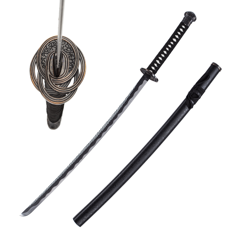 Game Elden Ring Weapon Sword Moonveil Real Carbon Steel Katana Replica
