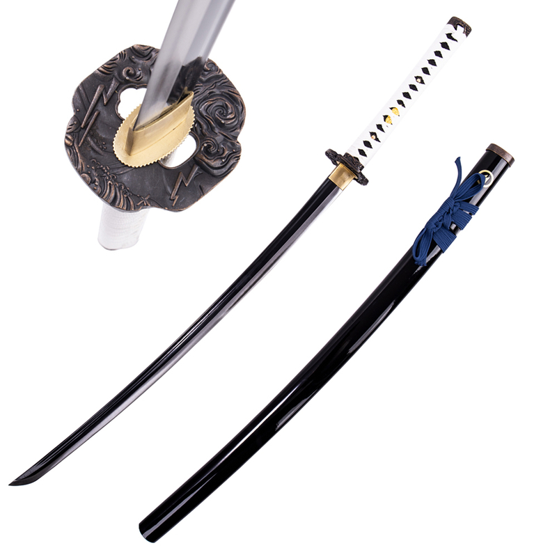 Ghost of Tsushima Jin Sakai Weapon Replica Handmade Full Tang 1045 Carbon Steel Real Katana Sword