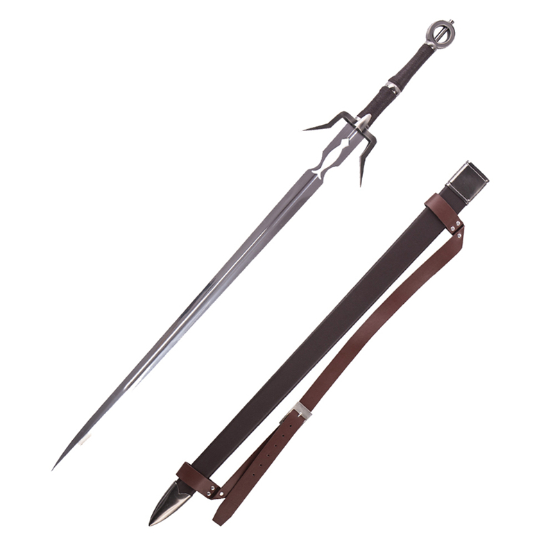 The Witcher III Wild Hunt 440 Stainless Steel Blade Ciri Zireael Sword Replica