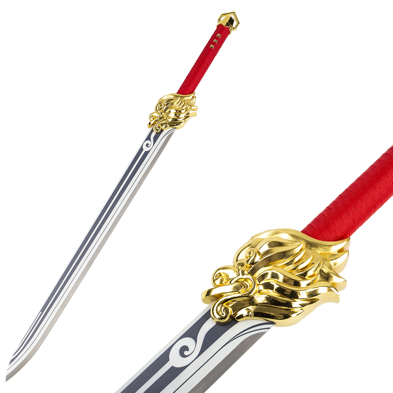 Genshin Impact Cosplay Prop Replica Metal Lion's Roar Sword Wholesale