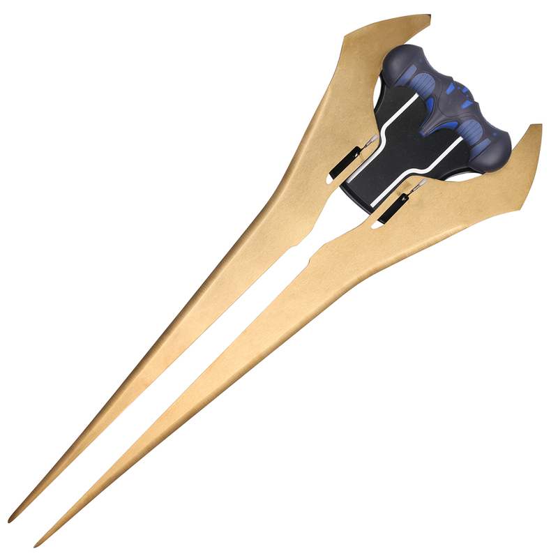 Halo Covenant Style Weapon Replica Sword Metal Dual Energy Blade 