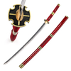 One Piece Roronoa Zoro Sandai Kitetsu Hand Forged 1045 Steel Japanese Katana Sword