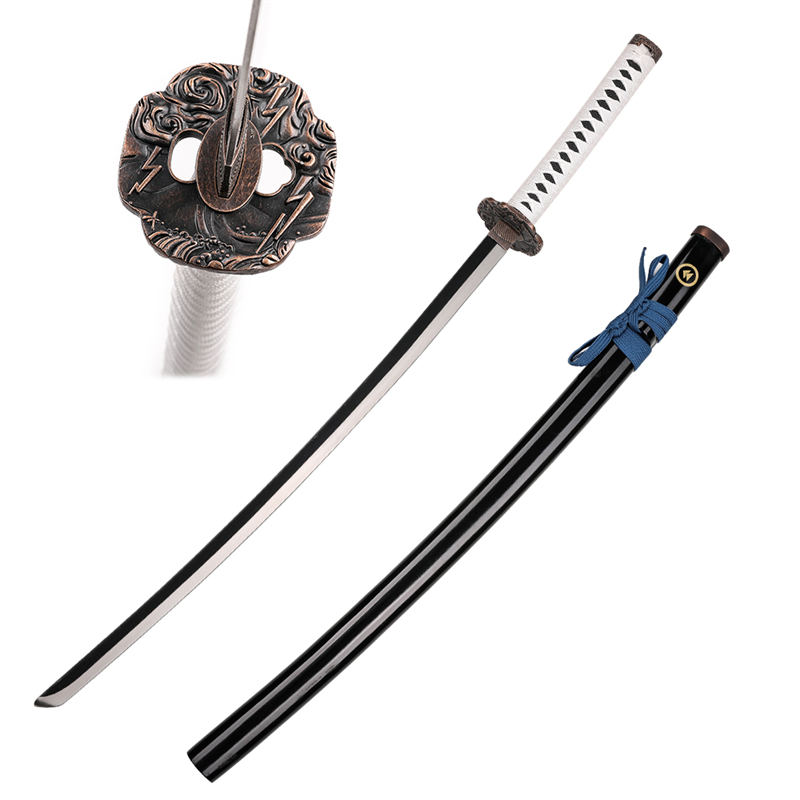 Game Ghost of Tsushima Carbon Steel Blade Jin Sakai Samurai Katana Sword Real