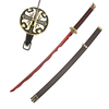 Elden Ring Cosplay Weapon Prop Rivers of Blood Red Blade Real Katana Sword Replica