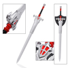 129cm Game Final Fantasy XVI Sword Real Steel Cosplay Weapon FF 16 Clive Rosfield Invictus Sword Replica