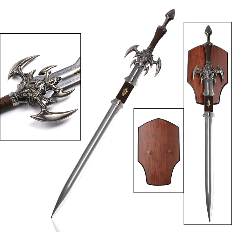 WOW Weapon Replica Stainless Steel Dark Elf Sword