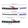 45cm Manga One Piece 440ss Blade Real Katana Sword Kids Weapon Replica Trafalgar Law Kikokou Mini Samurai Knife