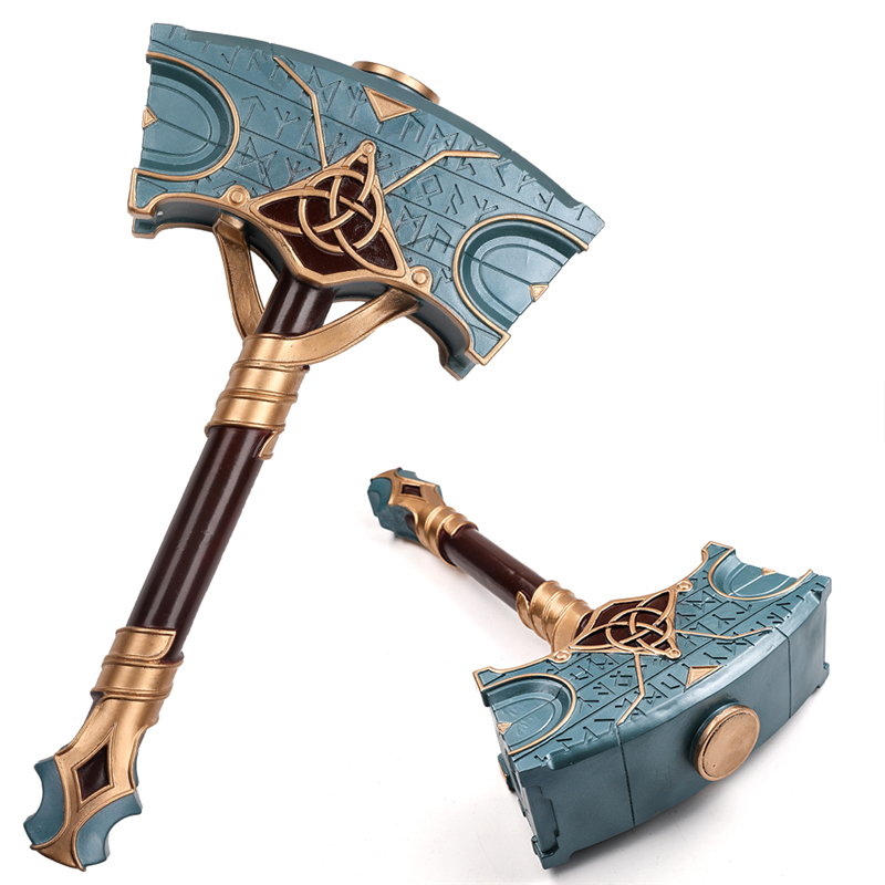 Assassins Creed Cosplay Prop Thor Hammer Resin Mjolnir
