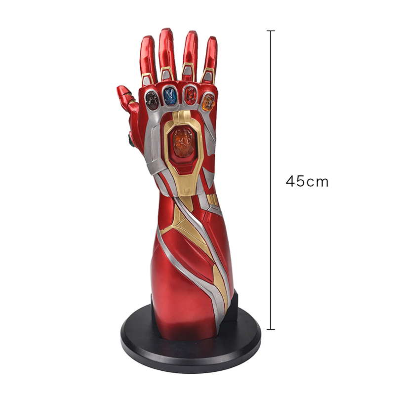 Iron Man MK85 Resin Nano Gauntlet with LED Light Infinity Stones