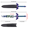 The Legend of Zelda Tears of the Kingdom 440ss Blade Real Martial Arts Weapon Link Decayed Master Sword Replica