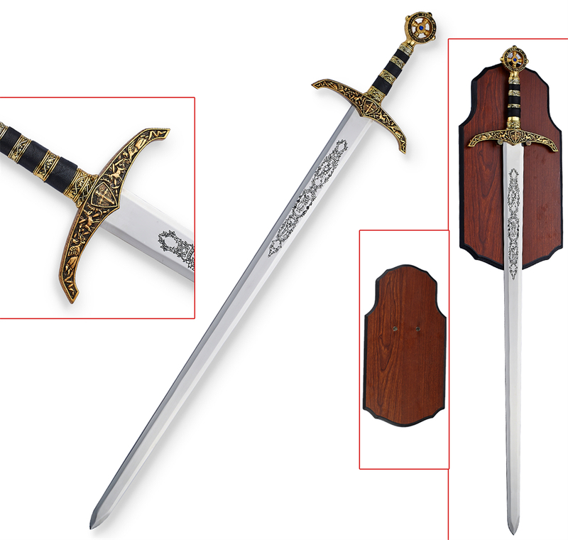 Medieval Weapon Stainless Steel Blade Robin Hood Long Sword For Sale