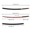 102cm Elden Ring Metal Weapon Replica Cosplay Prop Okina Rivers of Blood Full Size Katana Sword Real Japanese Samurai