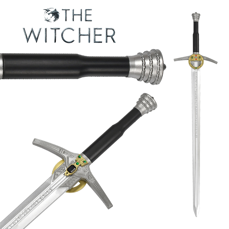 100cm Eco-Friendly High Density Cool PU Foam Sword for the Witcher Geralt of Rivia Cosplay Prop Toy Swords