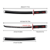 45cm Japanese Anime Demon Slayer Real Steel Toy Sword Replica Tanjiro Kamado Katana Metal for Kids Props