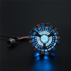 1:1 Scale Iron Man MK1 Arc Reactor Heart Model With LED Light