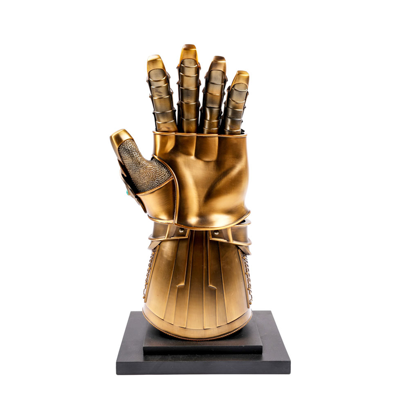 Full Metal Thanos Gloves Infinity Gauntlet With LED Light
