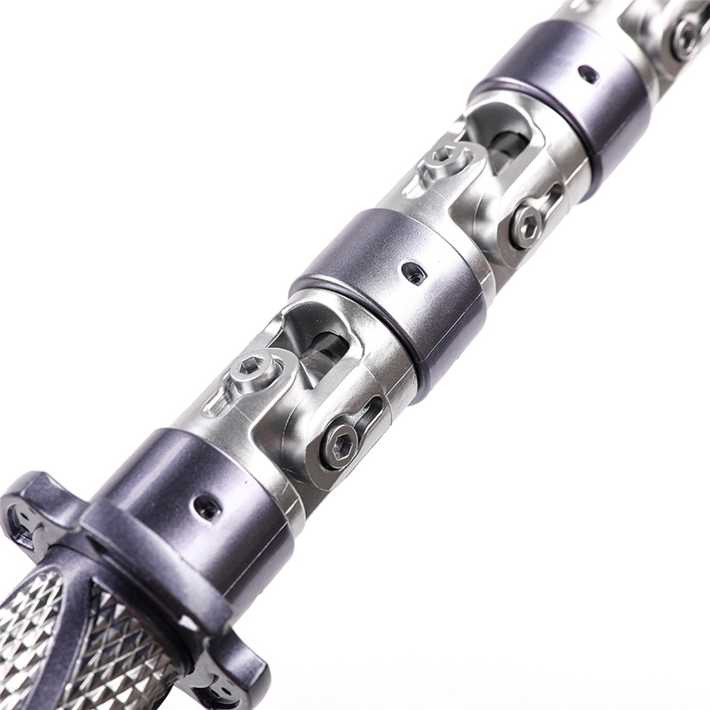 Silver Version Marvel Prop Replica Black Widow Batons with LED Light