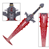 Doom Eternal Cosplay Prop Doom Slayer Fiberglass Crucible Sword