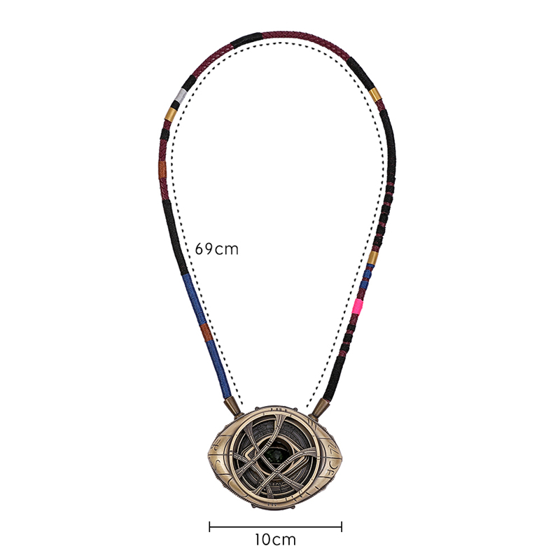 Marvel Cosplay Prop Necklace Doctor Strange Eye of Agamotto