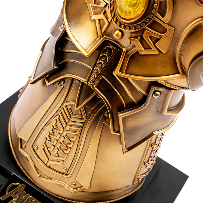 Full Metal Thanos Gloves Infinity Gauntlet With LED Light