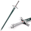 Genshin Impact Traveler Cosplay Fiberglass Prop Silver Sword