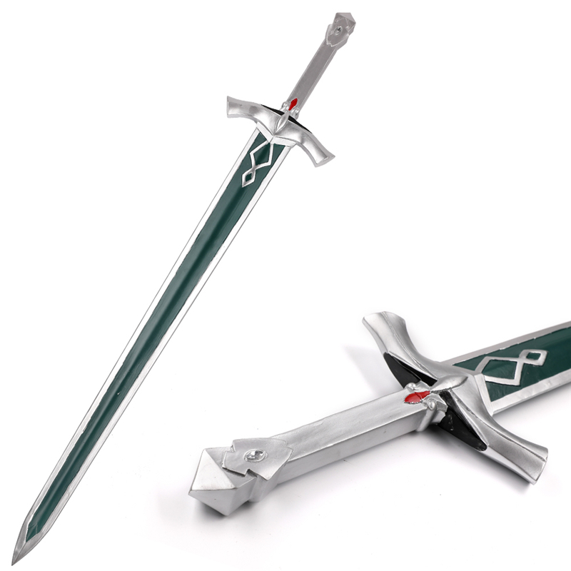 Genshin Impact Traveler Cosplay Fiberglass Prop Silver Sword