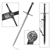 Wholesale 107cm Hot Game the Witcher 3 Wild Hunt Stainless Steel Blade Real Weapon Geralt of Rivia Steel Sword Replica