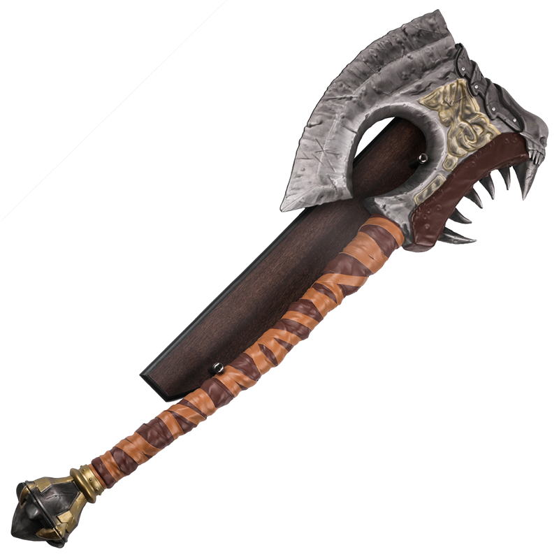 Full Metal World of Warcraft Weapon Gorehowl Two Handed Axe