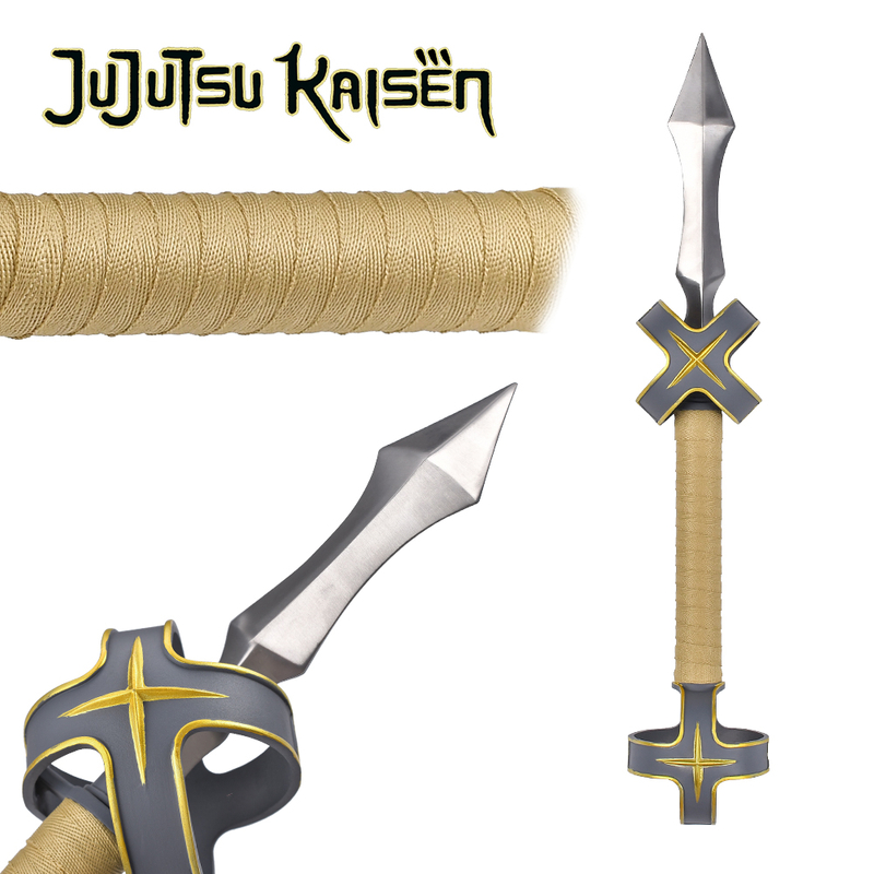 Anime Jujutsu Kaisen Full Metal 1:1 Cursed Tool Kamutoke 46cm Sukuna Holding Real Safety Sword Wepaon 