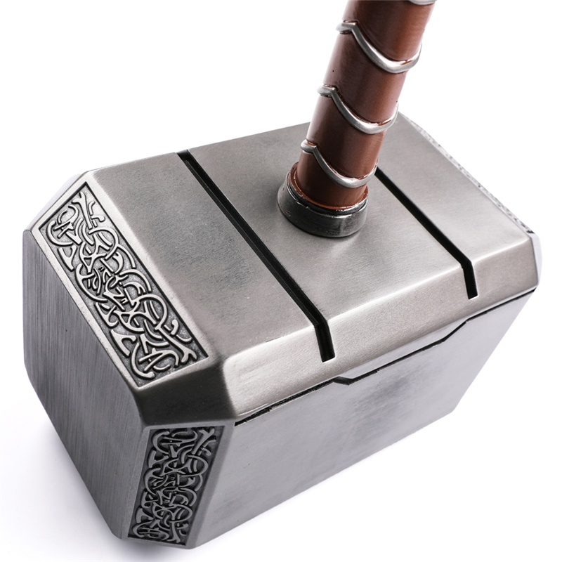 Marvel Prop Resin Mjolnir Thor Hammer With Plastic Base