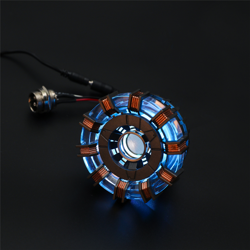1:1 Scale Marvel Prop Iron Man MK2 Arc Reactor With LED Light