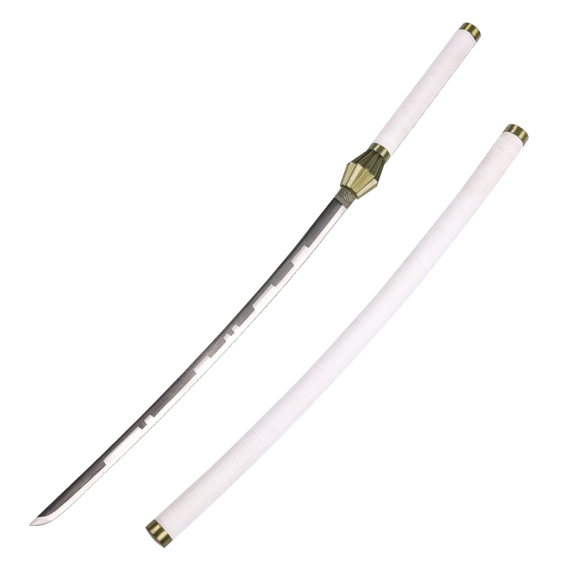 Bleach Anime Zaraki Kenpachi Nozarashi Real Sword Metal