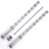 Silver Version Marvel Prop Replica Black Widow Batons with LED Light