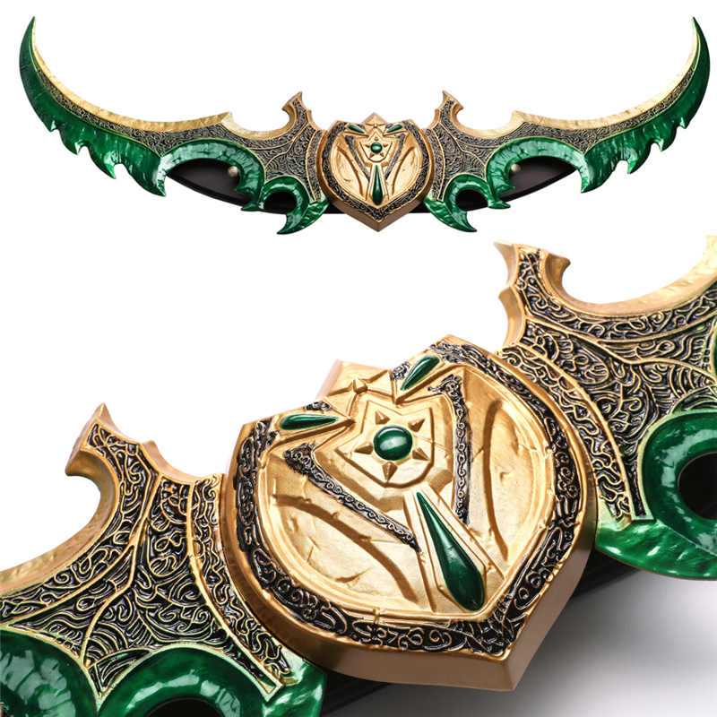 Full Scale Metal World of Warcraft Cosplay Weapon Sword