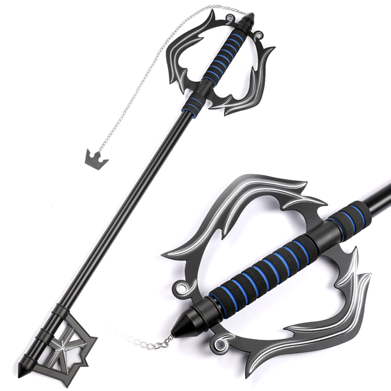 Kingdom Hearts Cosplay Toy Metal Replica Sora Oblivion Keyblade Sword Key