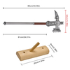 85cm the Elder Scrolls V Skyrim Game Full Metal Warhammer General Falx Carius Champion's Cudgel Hammer 