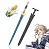 105cm Honkai Star Rail Stainless Steel Blade Real Weapons Replica Yanqing Flying Sword Model for Adults Role Play