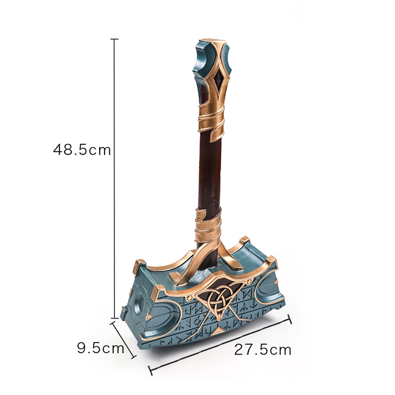 Assassins Creed Cosplay Prop Thor Hammer Resin Mjolnir
